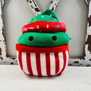 Squishmallows Chantal the Christmas Cupcake 8” Plush